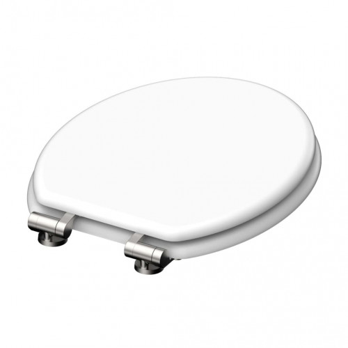 SCHÜTTE WC sedadlo WHITE drevené jadro