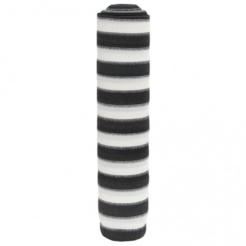vidaXL Tieniaca sieť antracitovo-biela 1x50 m HDPE 75 g/m²