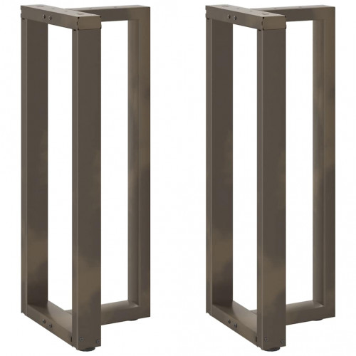 VidaXL Nohy barového stola v tvare T 2 ks 50x35x(100-101) cm oceľ