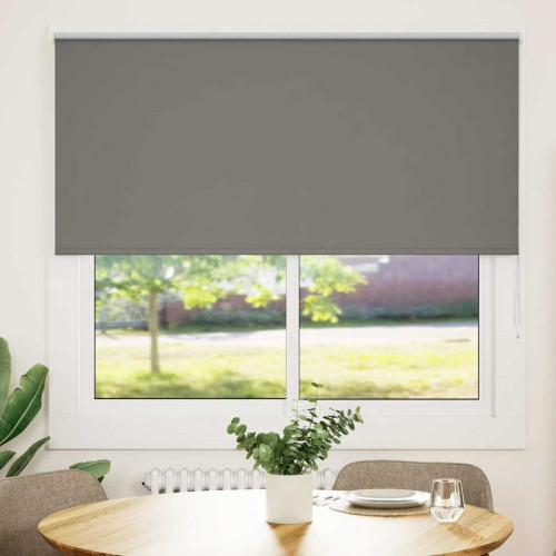 vidaXL roleta Blackout sivá 155x150 cm Šírka látky 151,6cm Polyester