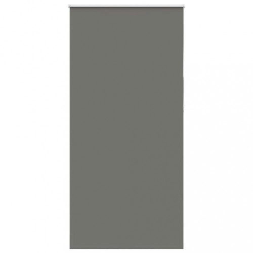 vidaXL Roleta Zatemnenie sivá 100x210cm Šírka látky 95,7cm Polyester