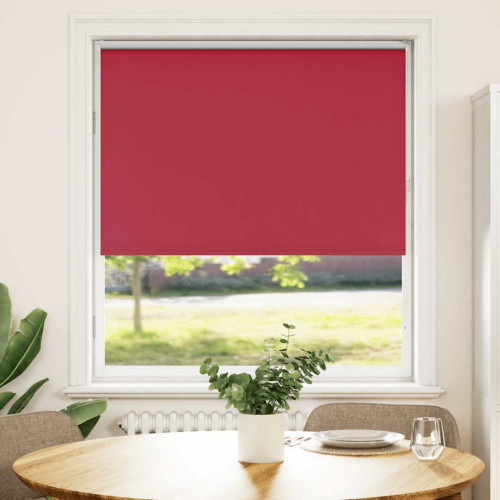 vidaXL Roleta Zatemnenie červená 90x150cm Šírka látky 85,7cm Polyester
