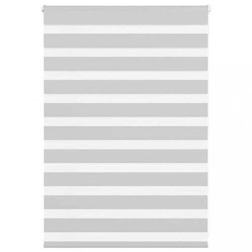 vidaXL Zebra roleta svetlosivá 95x100 cm šírka látky 90,9 cm polyester