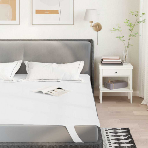 vidaXL Chránič matraca biela 80x200 cm vodeodolné