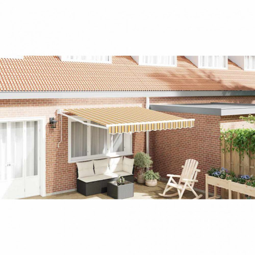 vidaXL Zatemniteľná markíza Rôznofarebná 300x250 cm Tkanina