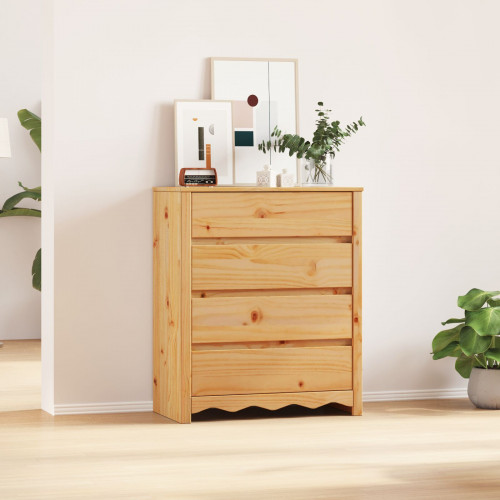 vidaXL Komoda ""DRAMMEN"" 76,5x40x91 cm Masívne drevo borovica