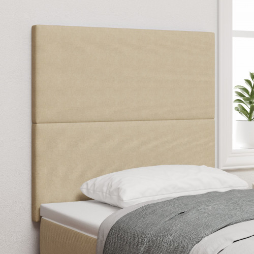 vidaXL LED čelovka Zelená Šedá 100 cm Manšestr